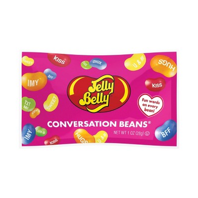 Jelly Belly Valentine's Conversation Beans Pouch - 1oz