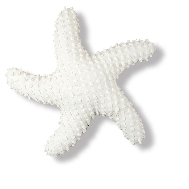 C&F Home 25" Starfish Shaped Coastal Decorative Accent Throw Pillow, 1 of 9