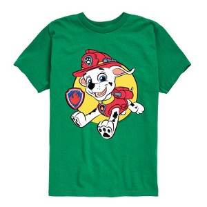Boys' - Paw Patrol - Marshall Sketch Short Sleeve Graphic T-Shirt - 1 of 4