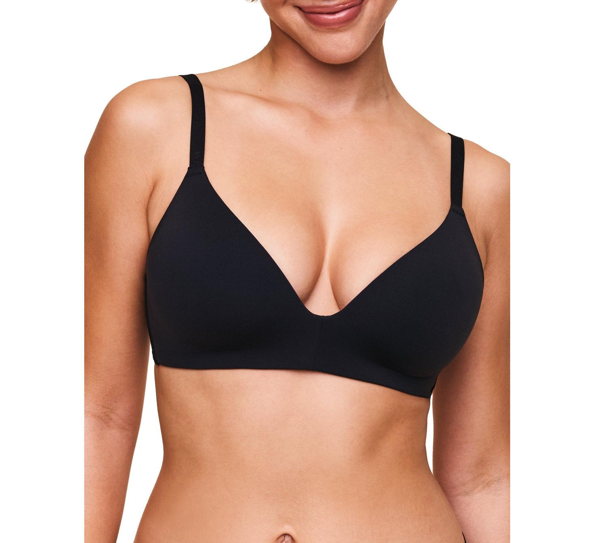 Adore Me Women's Valory Plunge Bra 34A / Jet Black.