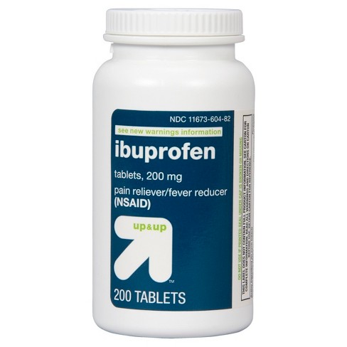 Ibuprofen (NSAID) Pain Reliever & Fever Reducer Tablets - up & up™ - image 1 of 4