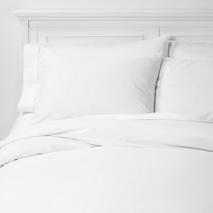 Organic Solid Duvet & Sham Set - Threshold™ - 1 of 3