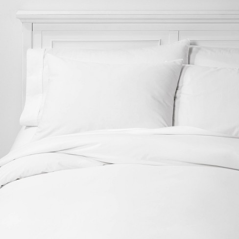 Organic Solid Duvet Sham Set, Bed Covers Queen Target