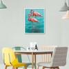 Masterpiece Art Gallery 22"x28" Flamingo Duet Wall Art - 3 of 4