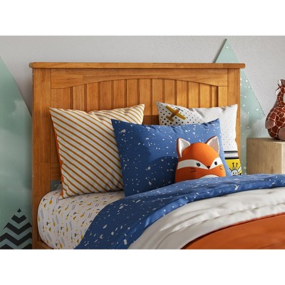 AFI Furnishings Nantucket Twin Solid Wood Panel Headboard in Light Toffee