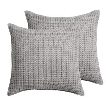 Mills Waffle Euro Sham Set of 2 - Levtex Home