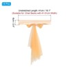 Unique Bargains Mesh Yarn Floating Chair Bands Decoration Stretch Satin Chair Sashes Bows - 2 of 4