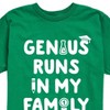 Boys' - Instant Message - Genius Runs In My Family Short Sleeve Graphic T-Shirt - 2 of 4