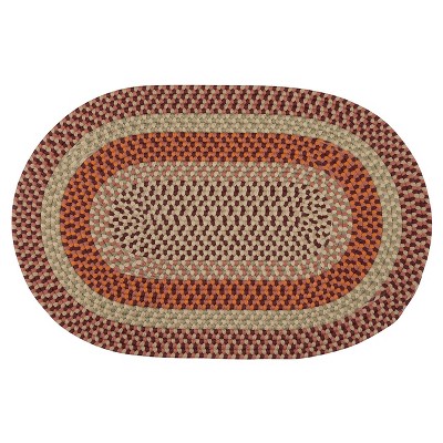 Colonial Mills Mendi Doormats - Red 45" x 70"