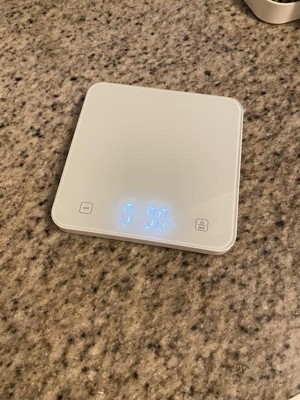 11lb Digital Kitchen Food Scale White - Figmint™