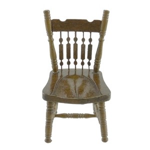 Miniatures 3.25 In Fancy Chair Dollhouse Furniture Figurines - 1 of 2