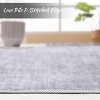 Large Geometric Area Rug, Low Pile Non-Slip Washable Carpet for Living Room, Bedroom, Dining Room, Office - 4 of 4