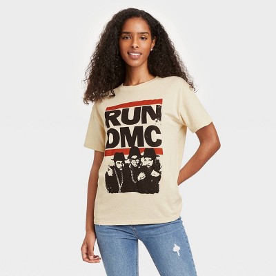 run dmc t shirt women's