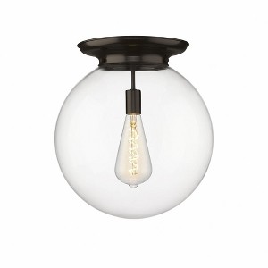 Beacon - 1 Light Flush Mount In Traditional Style-17.13 Inches Tall and 15.75 Inches Wide - 1 of 1