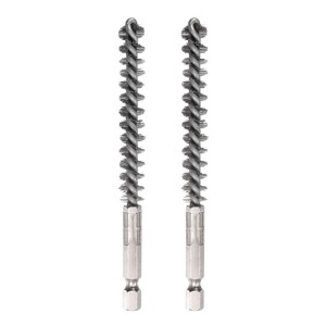 Unique Bargains Stainless Steel Cleaning Tools and Accessories Durable 1/4 Inch Hex Bore Brushes - 1 of 4