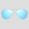 Anna-Kaci Women's Classic Aviator Polarized Sunglasses UV400 Protection - 2 of 4