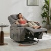 Recliner Chair, 360 Swivel Rocker Recliner Chair for Adults with Massage and Heat, Electric Glider Rocking Chairs for Living Room, Nursery - 2 of 4