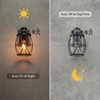 LLHZSY 1-Light 6 7/10" Matte Black Outdoor Wall Light Fixture -With PIE (Human Sense) Mode - 4 of 4