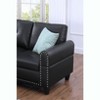 NicBex Couches for Living Room 98" Left Hand Facing Sofa Couches Modern Comfy Upholstered Sofa with Chaise and Storage Ottoma - 3 of 4