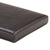 Boris Cushion Bench Seat Faux Leather - Espresso -Winsome: Upholstered, Padded for Entryway & Dining - 3 of 4