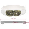 INSPIRE CHIC Knot Woven Metal Interlocking Buckle Elastic Waist Cinch Belt - 3 of 3