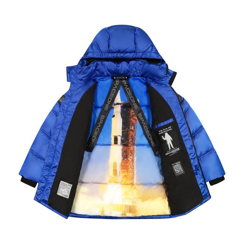 Andy & Evan  Toddler Space One Galactic Puffer Jacket., 1 of 6