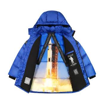 Andy & Evan  Toddler Space One Galactic Puffer Jacket.