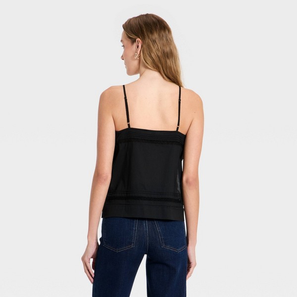Cami de escote cuadrado con encaje para mujer - Universal Thread™ 2