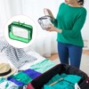 Unique Bargains Travel PVC Toiletry Bags Cosmetic Bags with Zipper for Home Storage and Travel - 3 of 3
