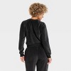 Women's Leisure Studio Velour Pullover Sweatshirt - Universal Thread™ - 2 of 4