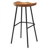 Modway Concord Backless Wood Bar Stools - Set of 2 - 4 of 4