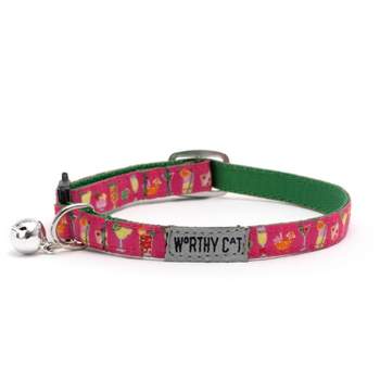 The Worthy Dog Summer Cheer Breakaway Adjustable Cat Collar