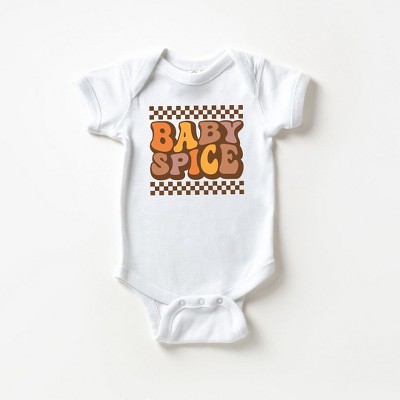 The Juniper Shop Baby Spice Checkered Baby Girl Bodysuit