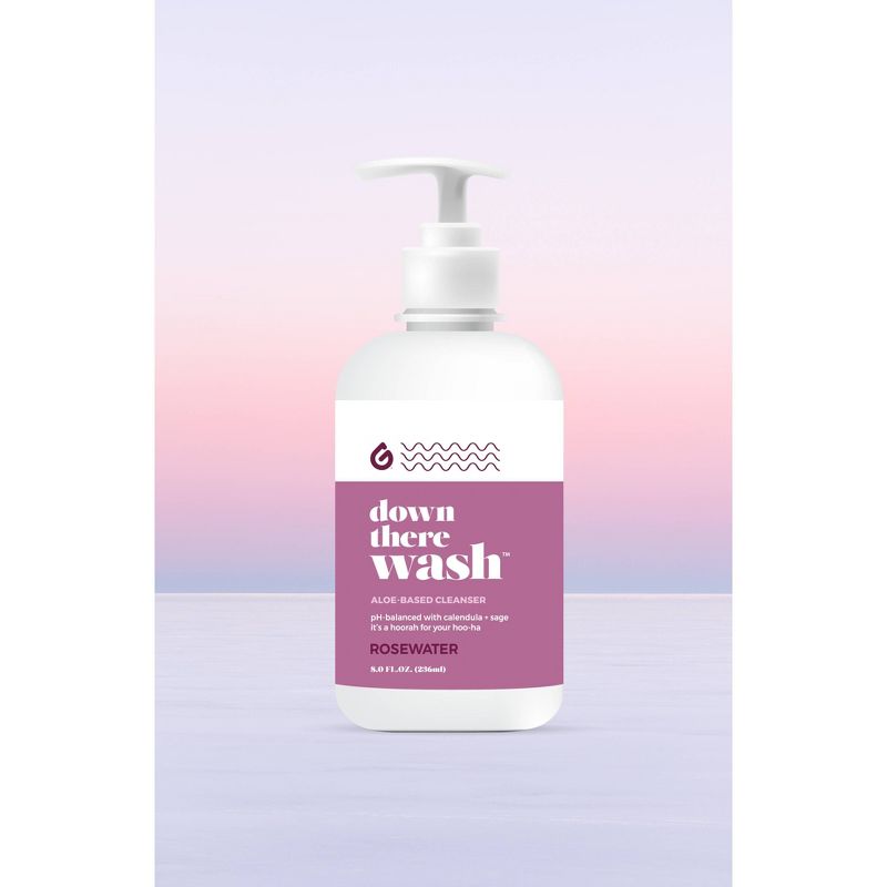 Goodwipes Down There Wash - Rosewater - 8 fl oz, 3 of 9