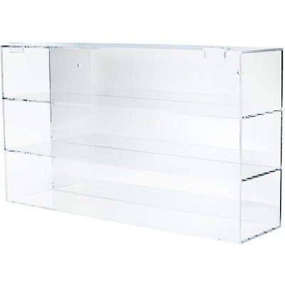 Crystal Clear Display Case w/ Mirror Base for 1:32 Scale Models~Legos~Trains USA 