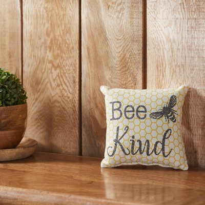 Buzzy Bees Bee Kind Pillow 6x6 VHC Brands