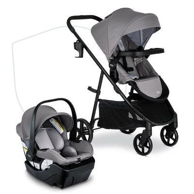 Safety 1st Smooth Ride Dlx Travel System - Smoked Pecan : Target