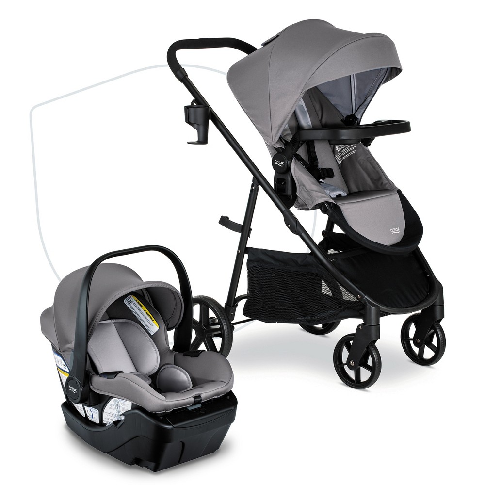 Photos - Pushchair Accessories Britax Romer Britax Willow Brook Baby Travel System with Infant Car Seat and Stroller  