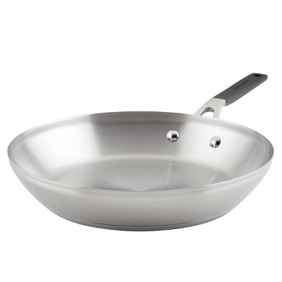 All-Clad Stainless Steel Fry Pan Cookware, 12-Inch, Silver