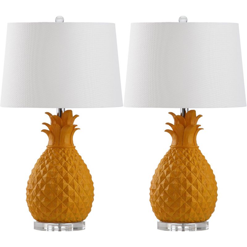 Kelly Table Lamp (Set of 2) - Yellow - Safavieh, 1 of 8