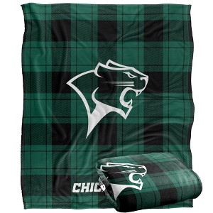 Chicago State University Campus Plaid Spirit Silky Touch Super Soft Throw Blanket 50x60 - 1 of 4