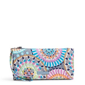 Vera Bradley Women's Outlet Cotton RFID Wallet Crossbody Bag - 1 of 3