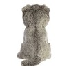 Aurora Small Scottish Fold Miyoni Realistic Stuffed Animal Gray 9" - 4 of 4