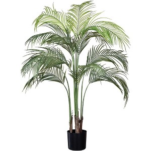 Maia Shop 5ft Artificial Palm Tree, Fake Plants for Home Decor, Indoor Tropical Decoration - 1 of 4