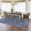 Coolmee Machine Washable Area Rug for Living Room Non-Slip Modern Abstract Accent Throw Floor Carpet for Bedroom Dining Room - 3 of 4