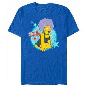 Men's The Simpsons Patty Portrait T-Shirt - 1 of 4