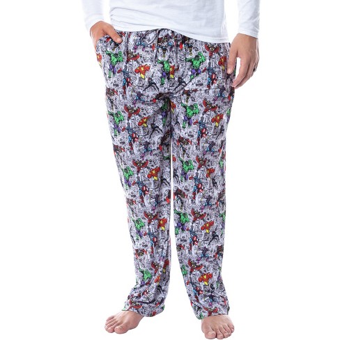 followme Men's Flannel Pajamas - Plaid Pajama Pants for Men - Lounge &  Sleep PJ Bottoms (Grey - Buffalo Plaid, X-Large) 