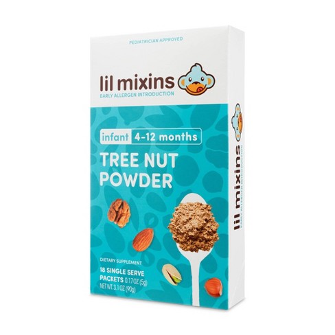 Lil Mixins Early Allergen Introduction Tree Nut Powder - 18ct/3.06oz - image 1 of 4