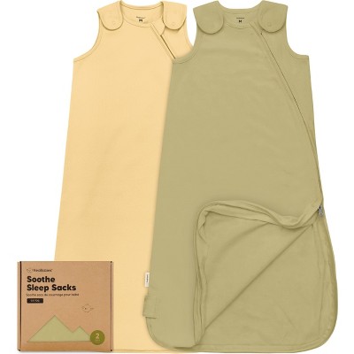 thumbnail image 2 of Keababies 3-Pack Baby Swaddle Sleep Sacks And 5-Pack Muslin Baby Burp Cloths - Newborn Swaddle Sack - Soft Cotton Burping Clothes 2 of 11