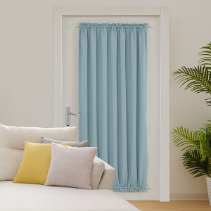 Deconovo French Door Blackout Curtain with Tieback, 1 Panel, OEKO-TEX - 1 of 4